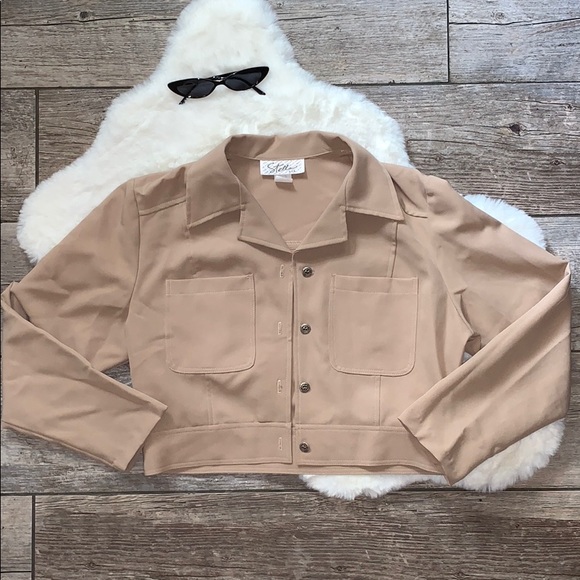 Vintage Jackets & Blazers - 🕰Vintage 90s Cropped Jacket 🕰
